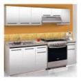 cocina integral blanca